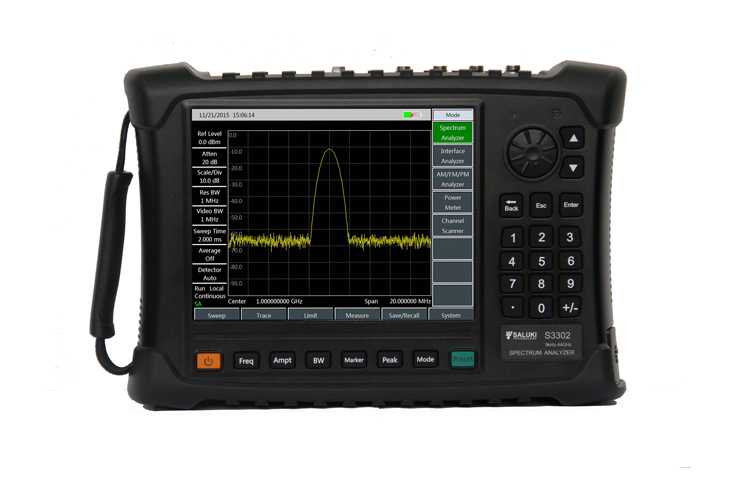 S3302 Series Handheld Spectrum Analyzer - SALUKI