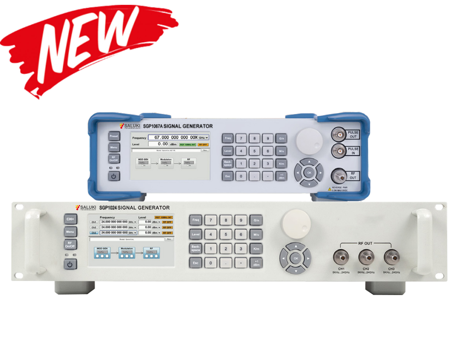 SGP Series Ultra-Low Phase Noise Microwave Signal Generator