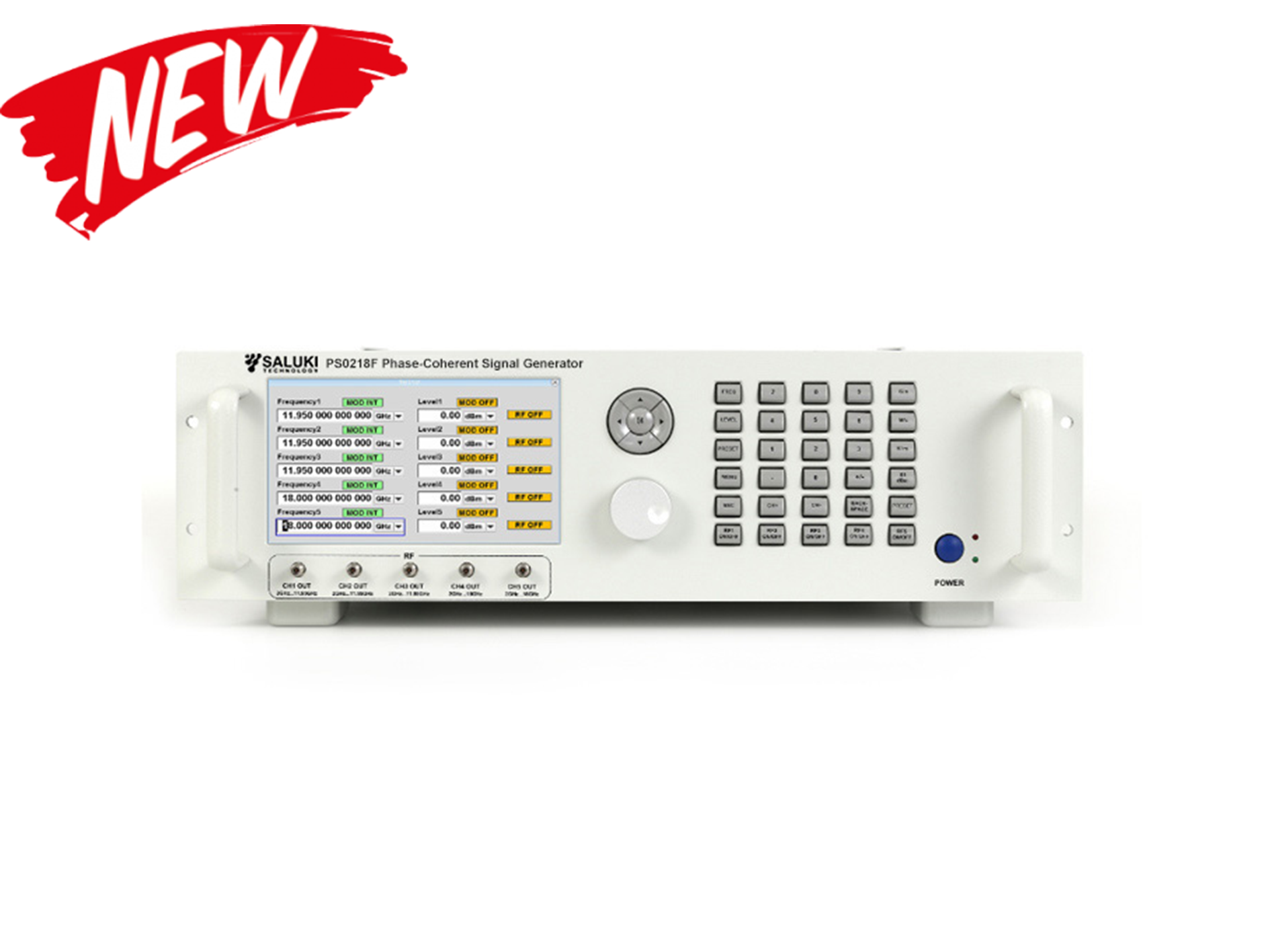 PS0218 Series Multi-Channel Phase-Coherent Signal Generator