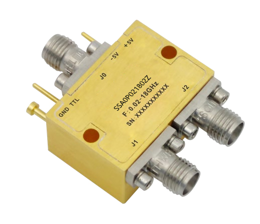 SSA0P021802Z Absorptive 0.02-18GHz Coaxial SP2T Switch