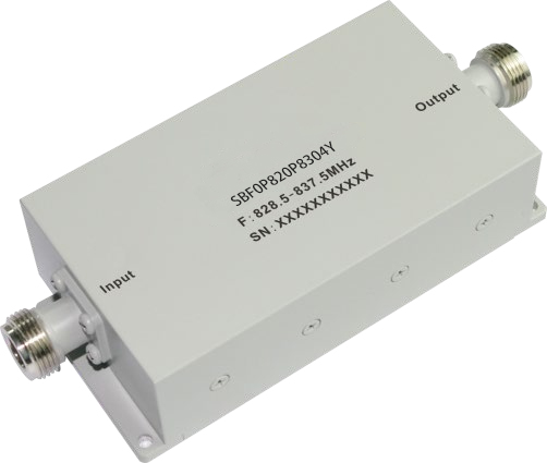 SBF0P820P8304Y Coaxial Cavity Band Pass Filter