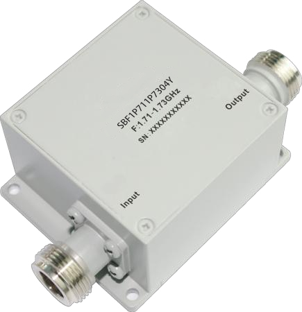 SBF1P711P7304Y Coaxial Cavity Band Pass Filter