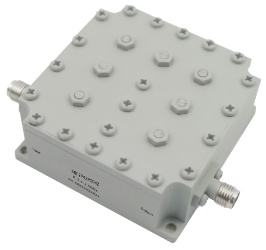 SBF2P42P504Z Coaxial cavity Band Pass Filter